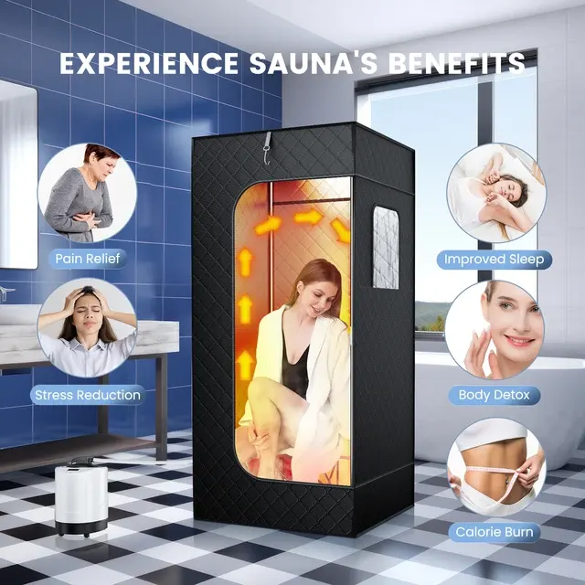 Portable Steam Sauna Tent 2