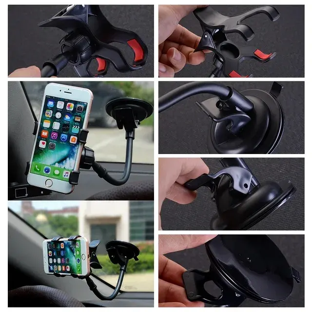 Universal 360-Degree Car Phone Mount for Dashboard 4