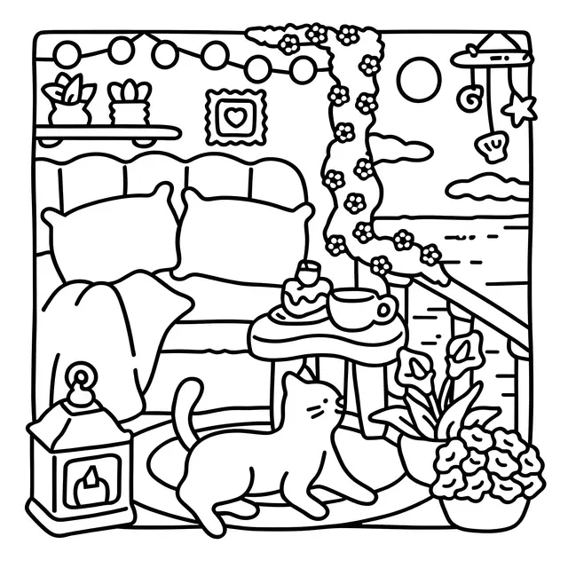 Adult Coloring Book 4