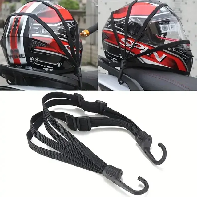 Elastic Motorcycle Luggage Bag with Safety Hooks 1