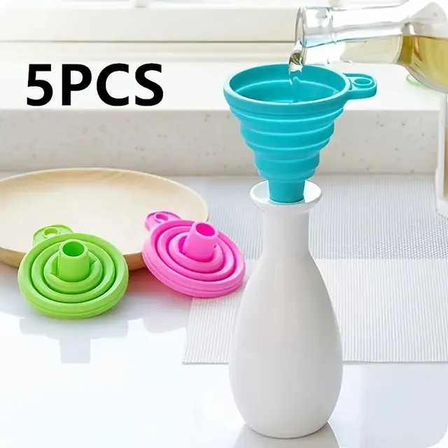 Silicone Collapsible Funnel 1