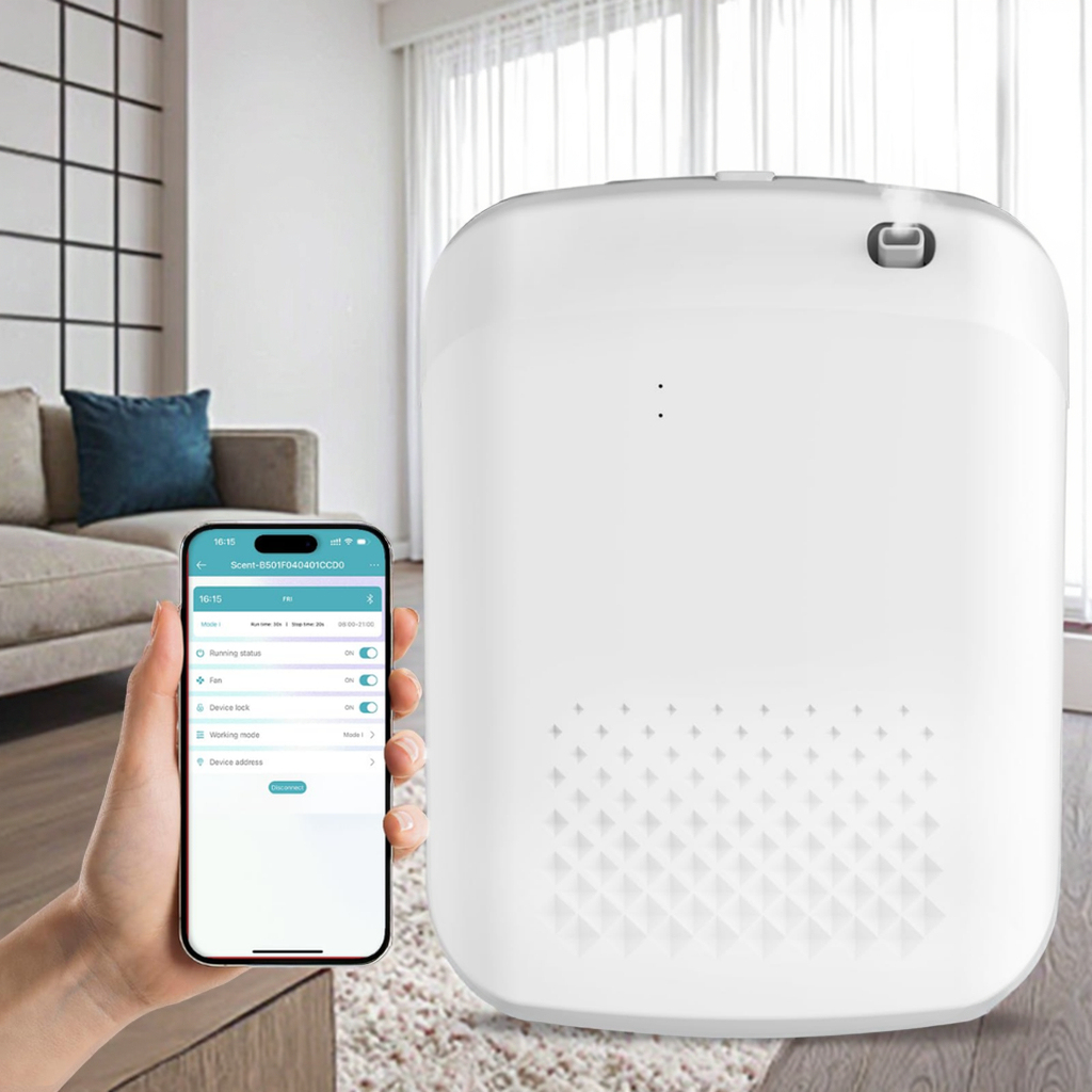 Smart Electric Waterless Essential Oil Diffuser Humidifier Air