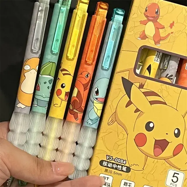 5-Piece Cartoon Gel Pen Set 2