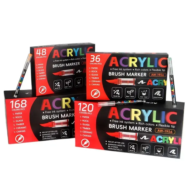 Liquid Acrylic Paint Markers 1