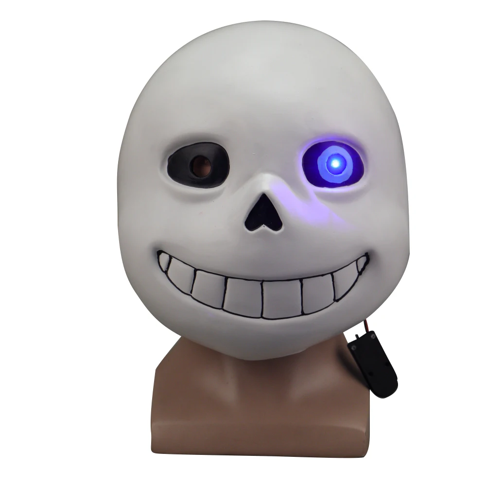 Leuchtende Halloween-Maske