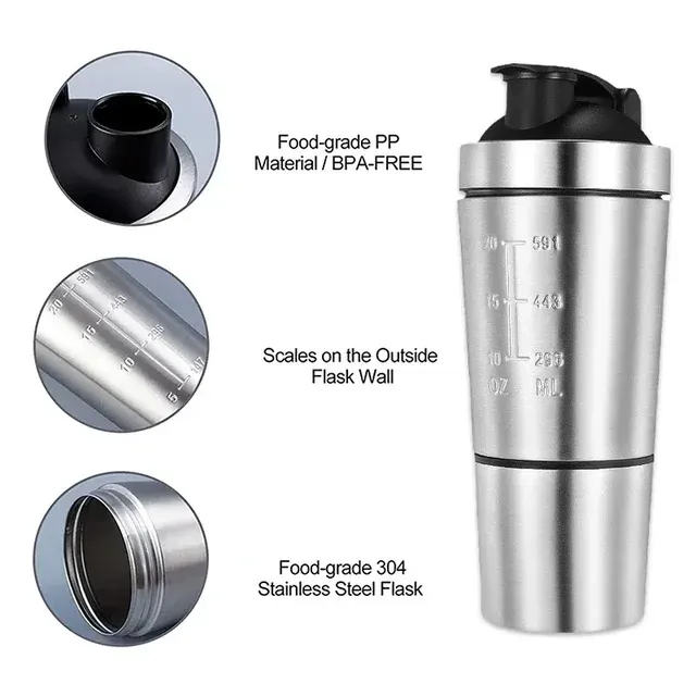 Protein Shaker Bottle 3
