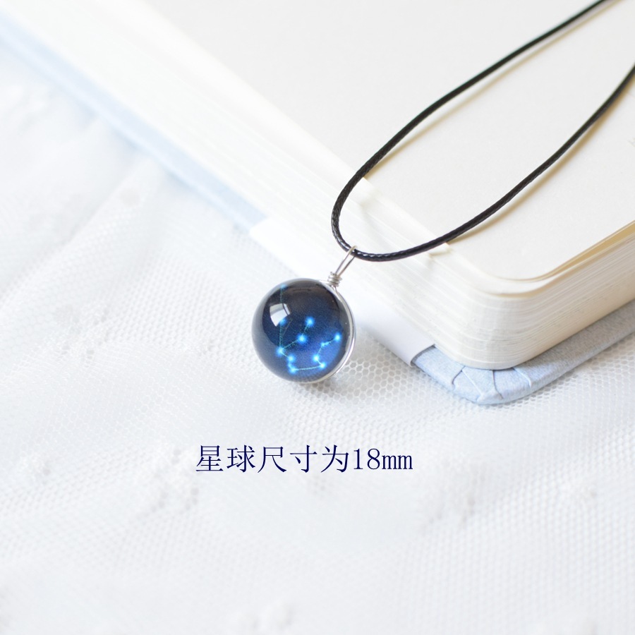 Luminous Zodiac Signs Necklace for Women 4