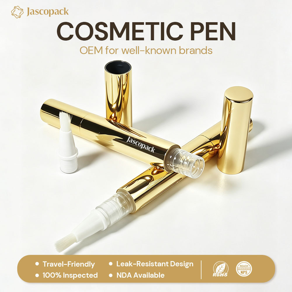 Empty Gold Twist Lip Gloss Pen