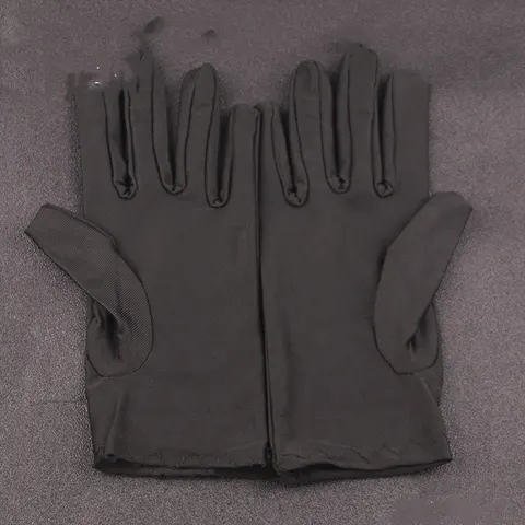 Black Gloves For Jewelry Store Etiquette Pure Cotton