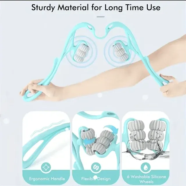 Portable Roller Neck Massager for Shoulders 4