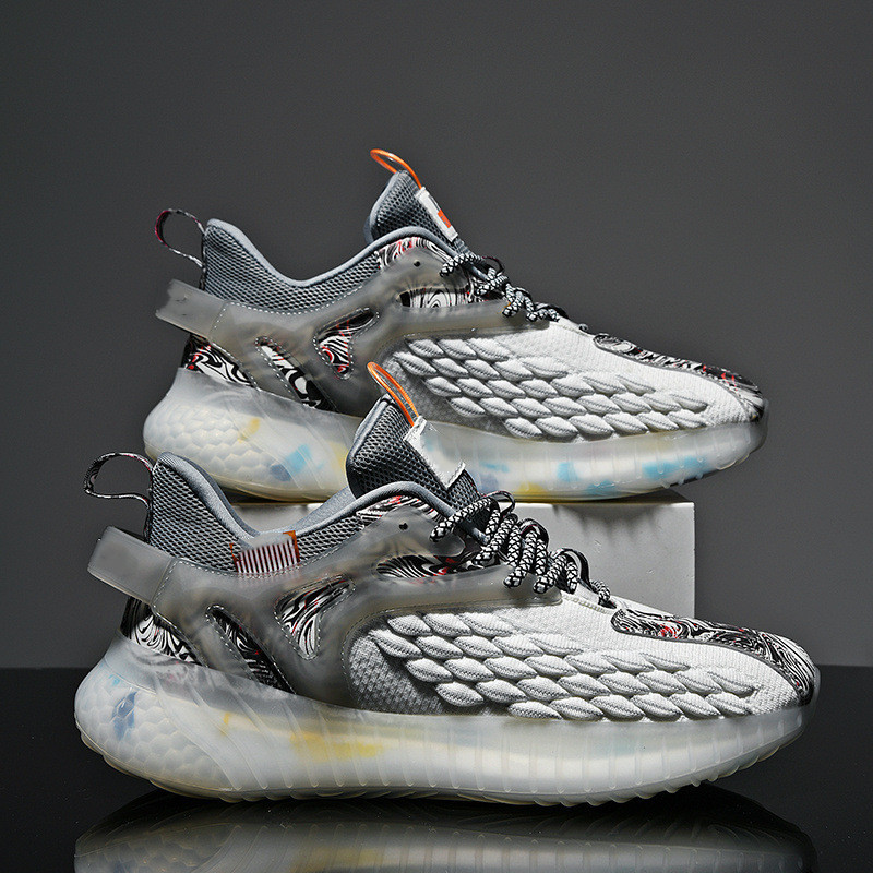 Vulcanized Knit Platform Sneakers 2