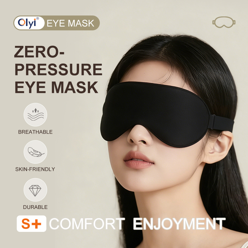 Knit 3D Blackout Sleep Mask Adjustable Strap