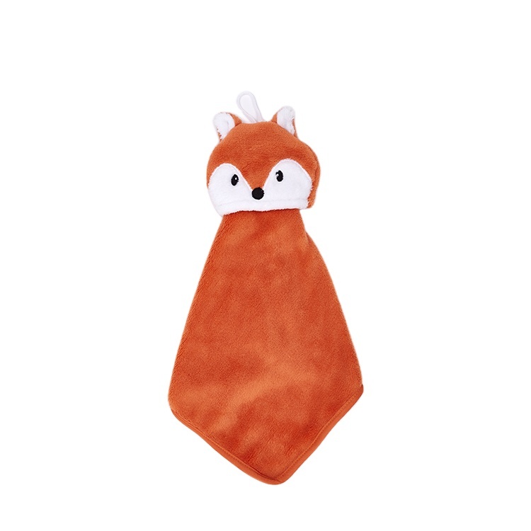 Crochet Animals Comfort Towel Soft Newborn Baby Toy
