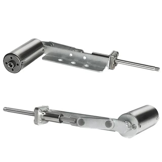Verbesserter Mini-Teleskop-Linearantrieb mit Gelenkwelle Ganzmetallgehäuse 39mm Hub Gelenkmechanismus-Motor 4