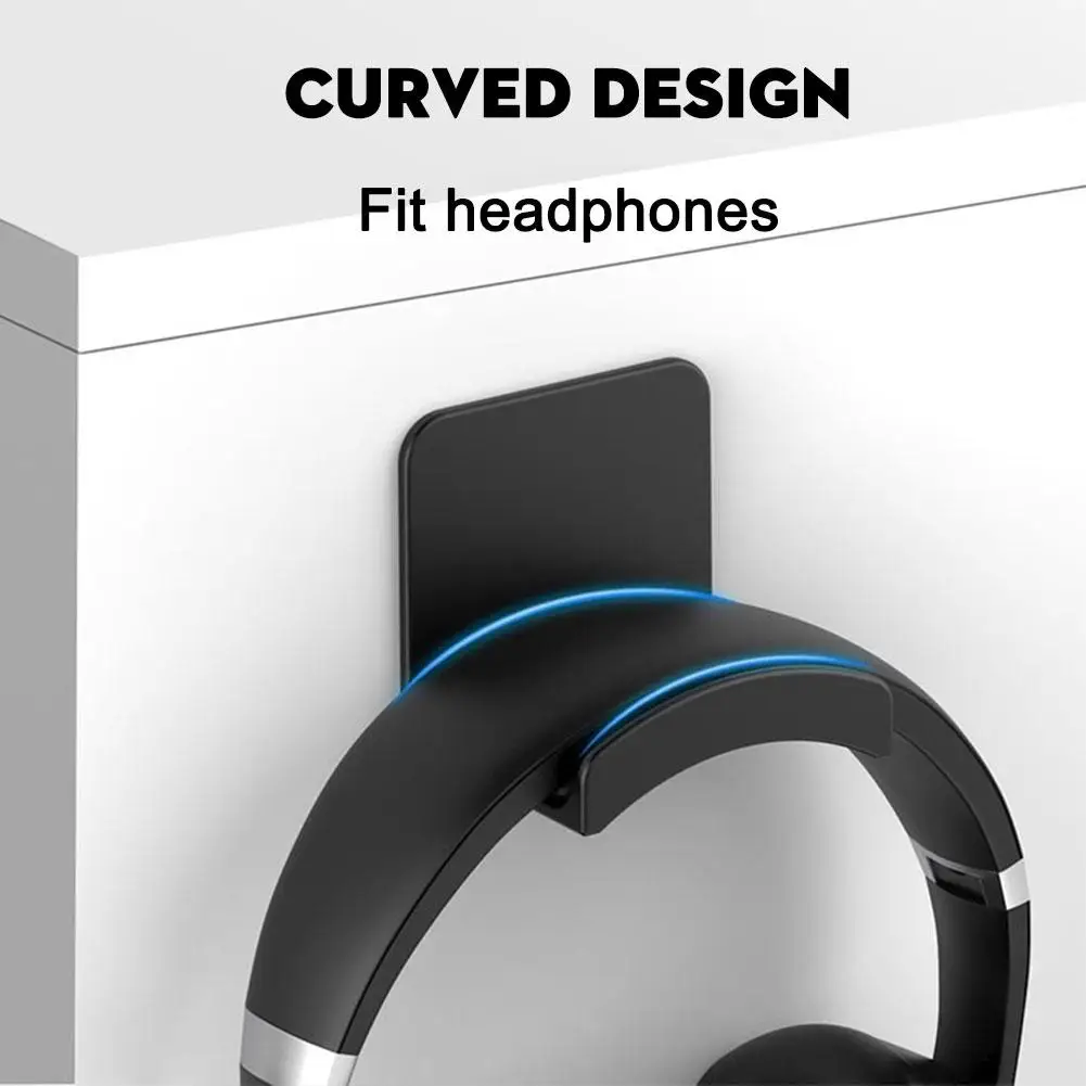 Universeller Wand-Kopfhörer Ständer Gaming-Controller-Halter Headset-Display-Rack Unter Schreibtisch Bügel 3