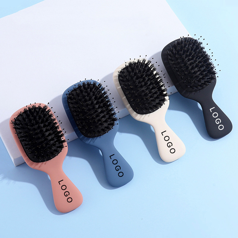 Boar Bristle Air Cushion Hair Brush 2