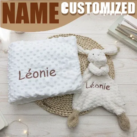 Personalisiertes Babydecken-Set