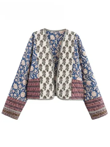 Patchwork Cotton Jacket