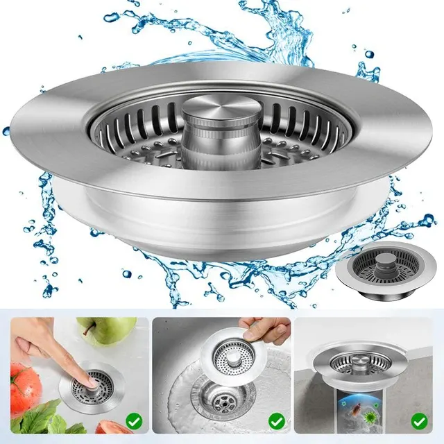 Pop-Up Sink Strainer 1