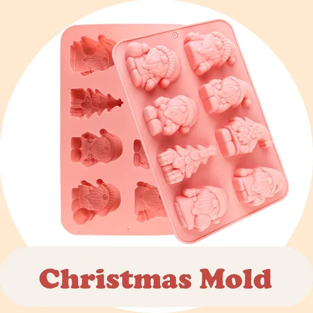 Christmas Silicone Mold 4