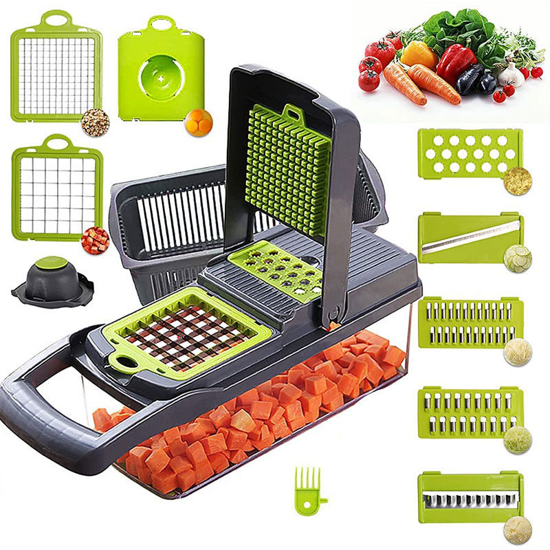Kitchen Gadgets Multifunctional Veget Onion Chopper Potatoes Cutter