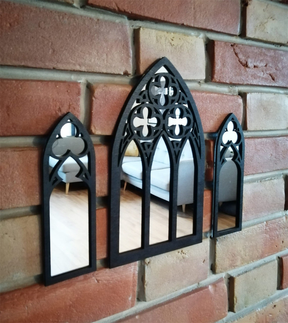 Gothic Cathedral Vintage Wall Mirror 2