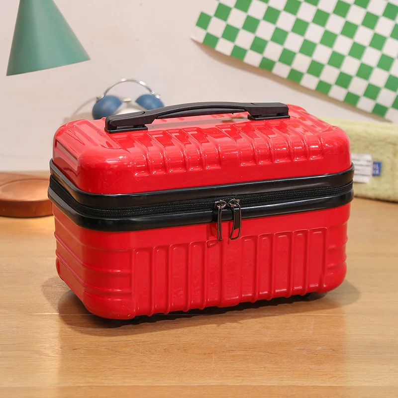 16-Zoll-Reisekoffer Mini-Hand-Make-up-Koffer Reiseveranstalter Kosmetikbox für Frauen Make-up-Koffer Passwortbox 3
