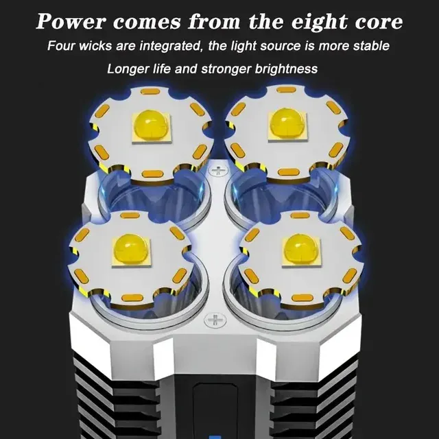 Rechargeable LED Camping Lantern with COB Light 3