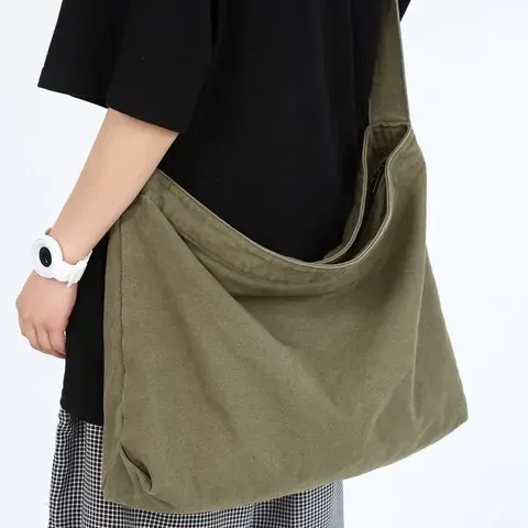 Canvas Crossbody Bag