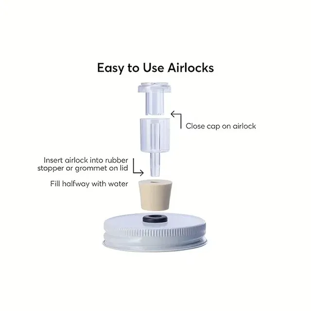 Plastic Fermentation Airlock 3