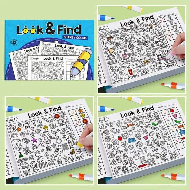 32-Page Drawing Activity Book for Kids 3