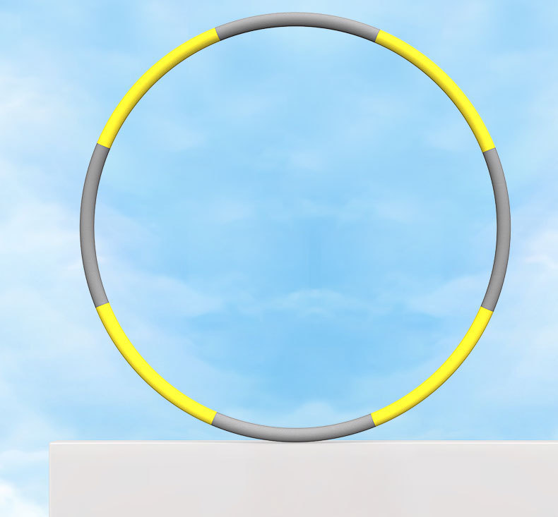 Weighted Fitness Hula Hoop, 8 Sections 3