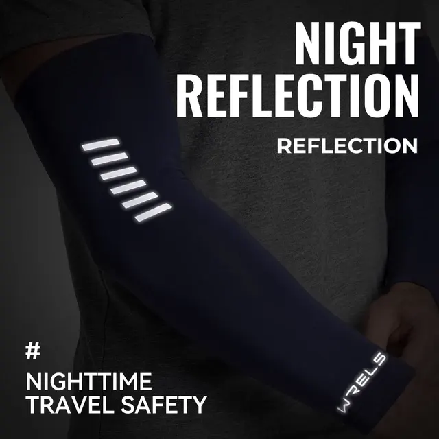Cooling Ice Silk Arm Sleeves with UV Protection 3