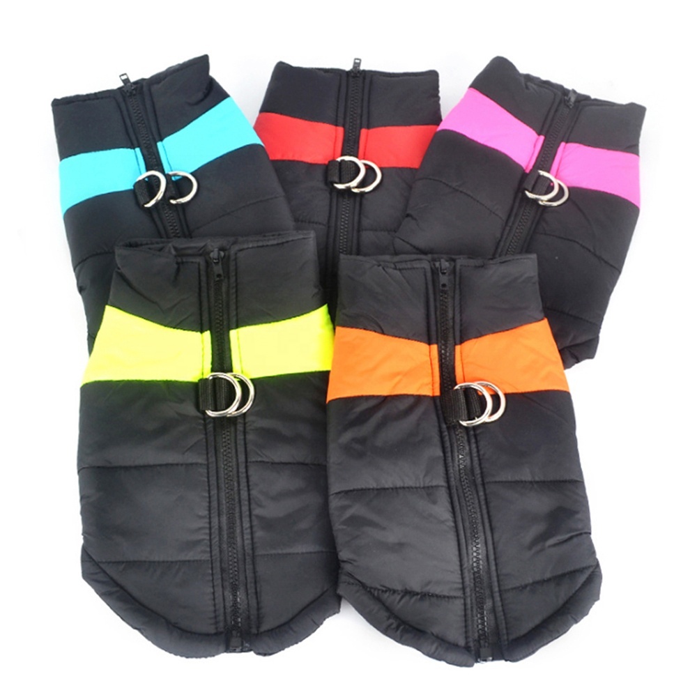 Warme Hundewintermantel aus Polyester