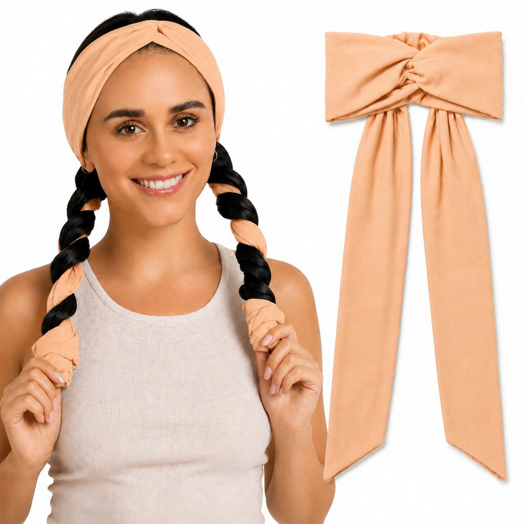 2 In 1 Heat Free Hair Curling Band