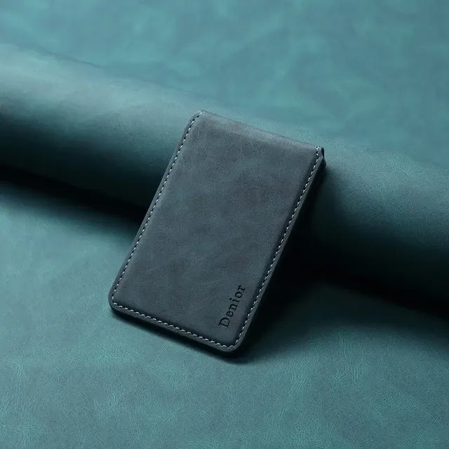 Magnetic Leather Card Holder for MagSafe 2