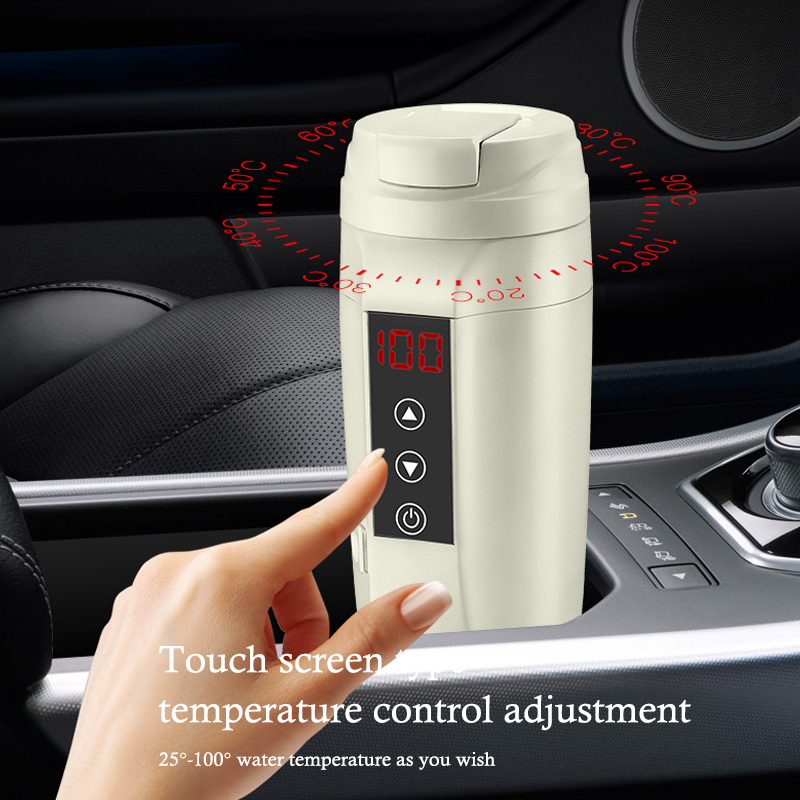 12V Self-Heating Travel Coffee Mug 4