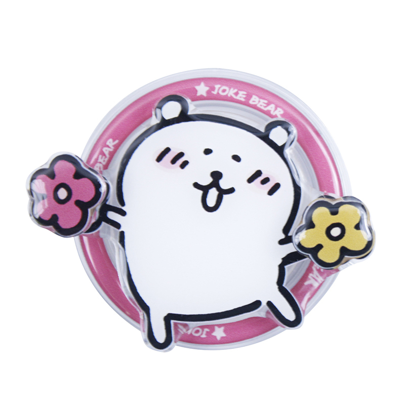 Cute Cartoon Acrylic Phone Grip Magnet Holder Plastic 3