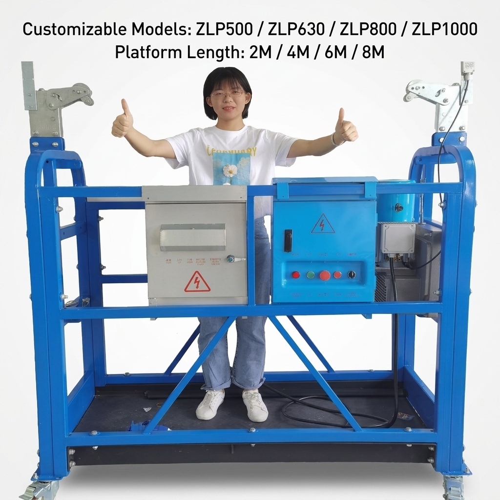 Motorized Suspended Window Cleaning Platform 630 kg