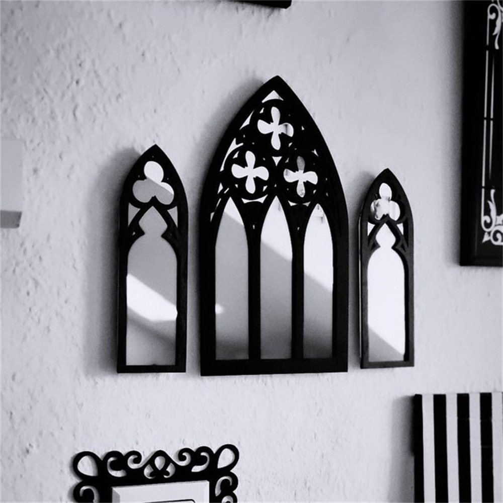 Gothic Cathedral Vintage Wall Mirror