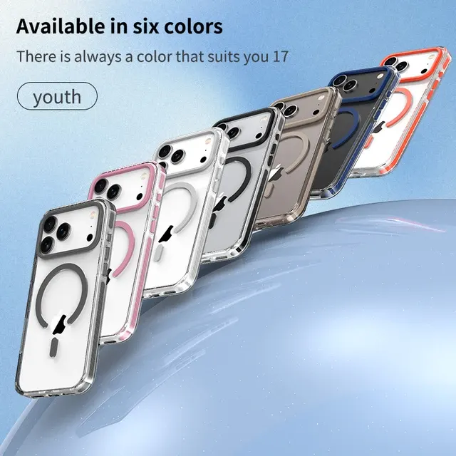 Striped MagSafe PE Phone Case 4