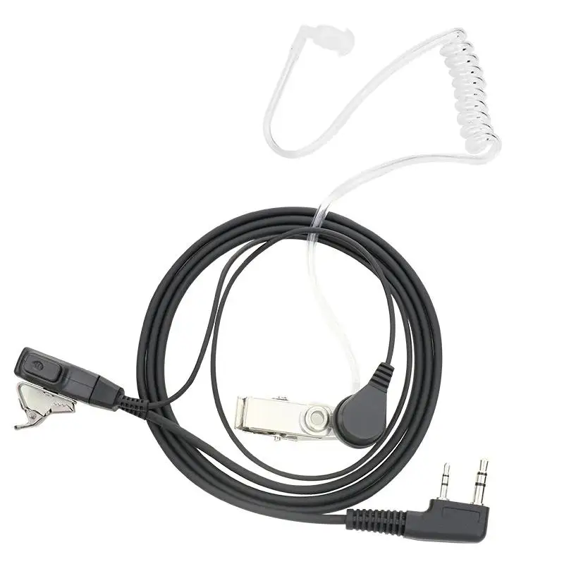 2 Pin Ptt Mikrofon Headset Baofeng Akustik Luft 2