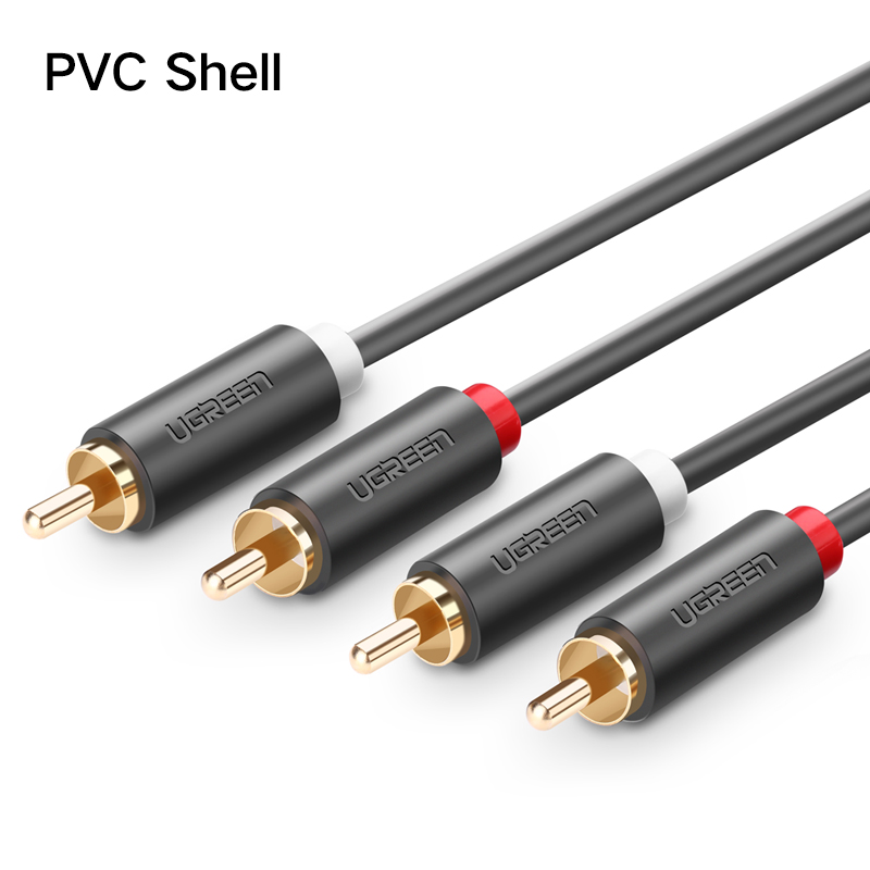 Double Lotus Head Audio Cable Two To Fever