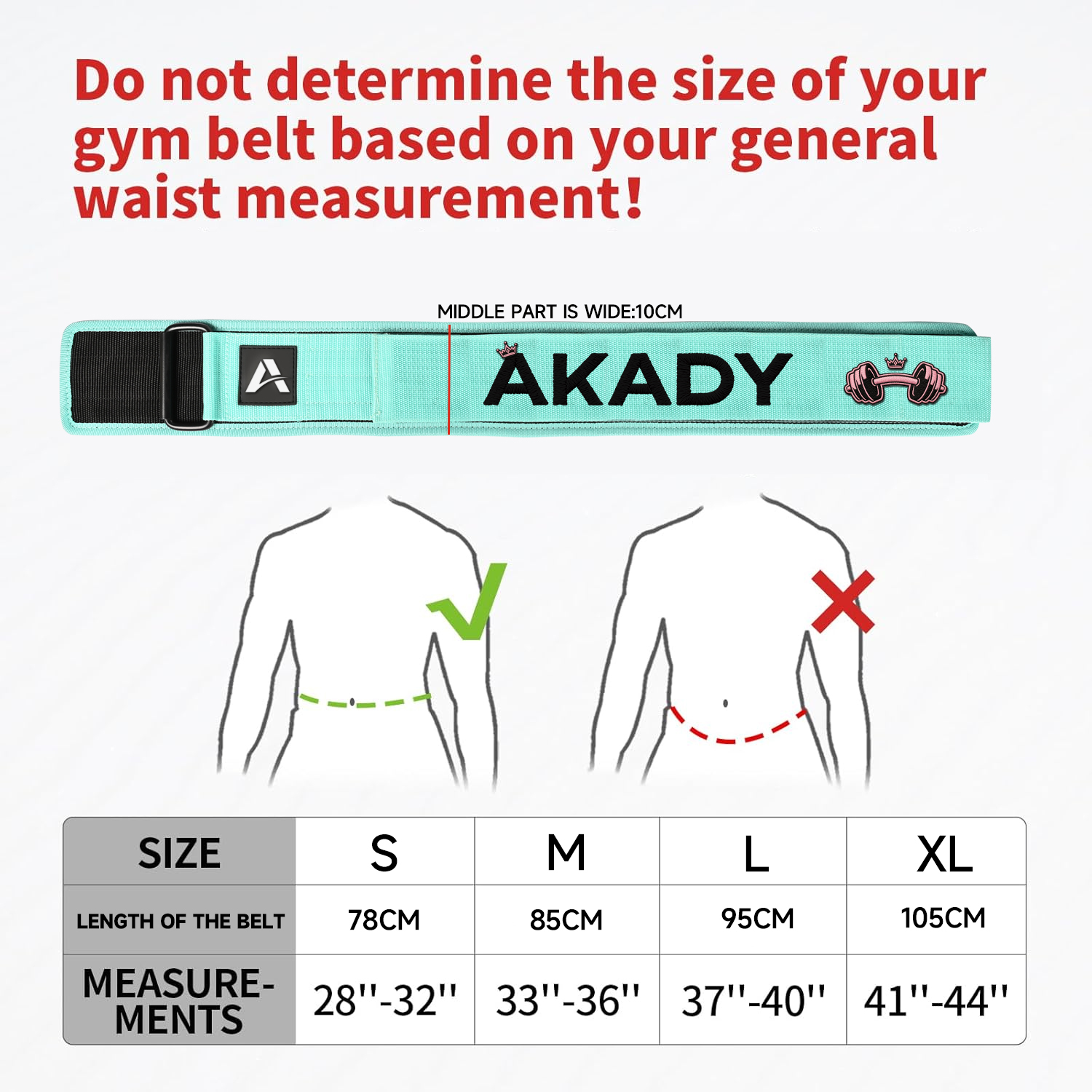 AKADY EVA 7mm Unisex Heavy Duty Weight Lifting 4