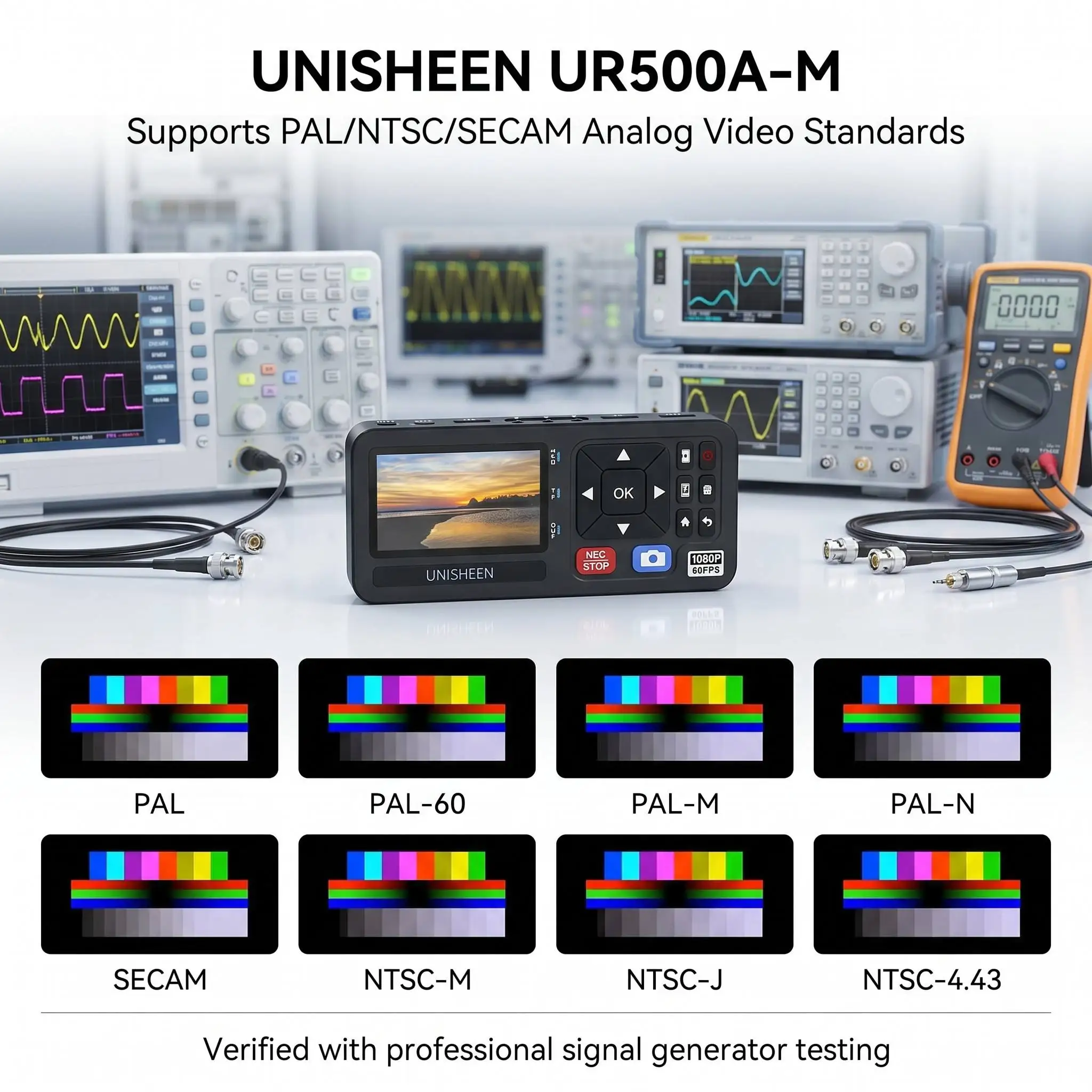 UNISHEEN HD Video Capture Box 1080P Video-Digital-Konverter mit 2