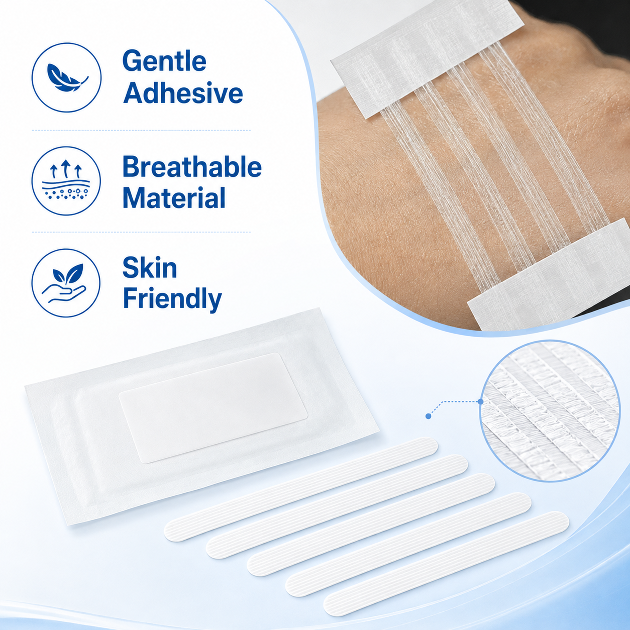 Hysent Disposable 3*75mm First Aid Medical Adhesive Wound