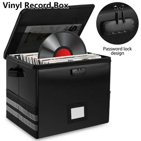 Vinyl Record Storage Box