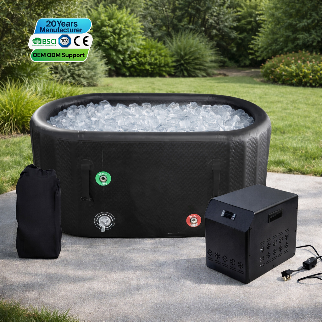 Inflatable Cold Plunge Pool 8cm Drop Stitch Ice