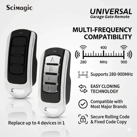 Multi-Frequency Garage Remote Copier