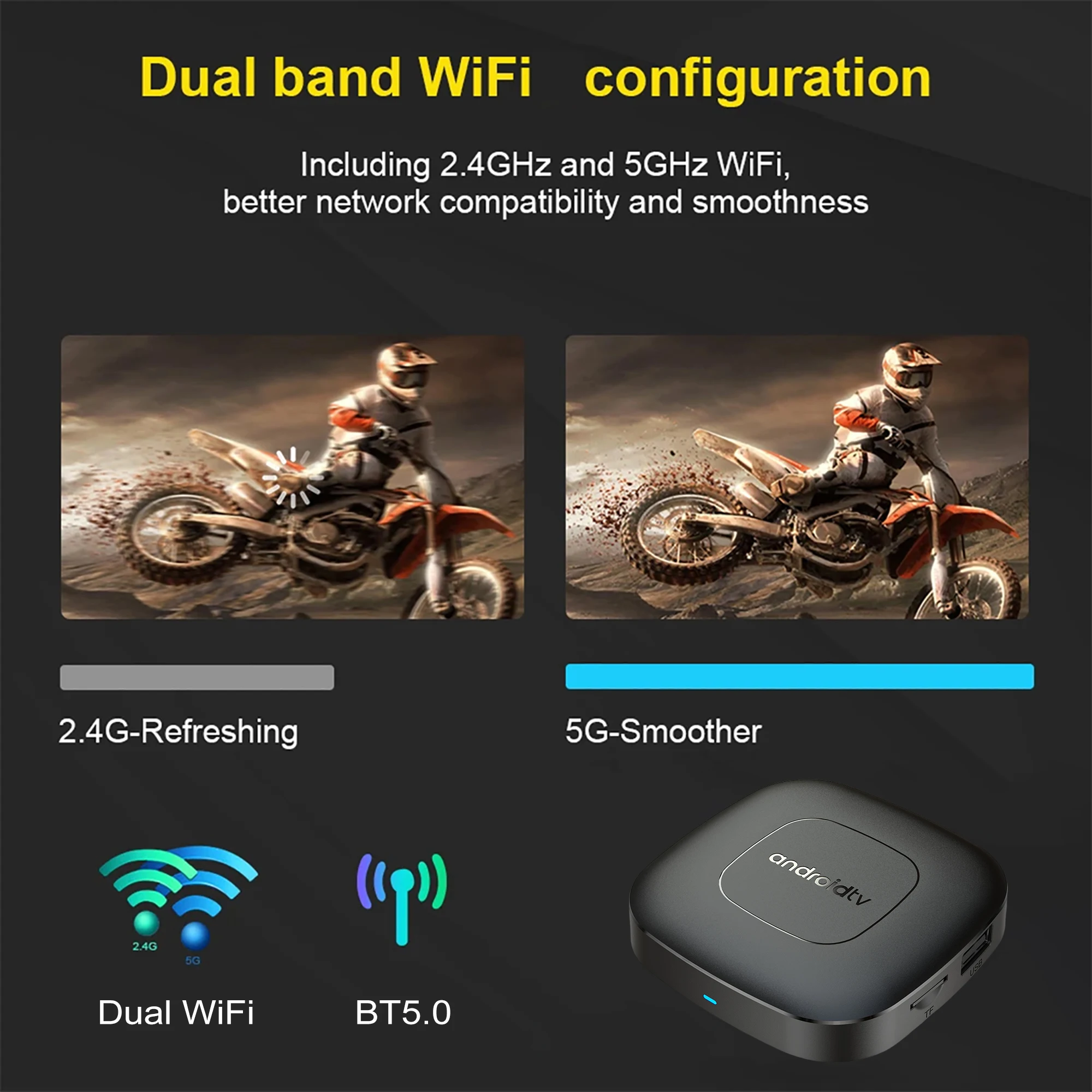 Android 16 TV Box with Google Assistant and Netflix 3